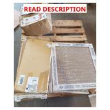 Skid of mixed flooring