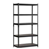 Edsal Shelves 36W x72H Steel Unit UR-185WGB