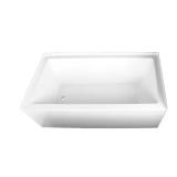 Aqua Eden Sarah 66" Acrylic Bathtub White