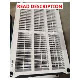 Plastic shelf unit