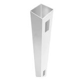 Linden 5x5x9 ft White Vinyl Fence Post