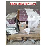 Skid of assorted tile