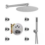 Single Handle Dual Shower Faucet Ni