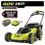 RYOBI 40V HP Brushless 20 In Mower