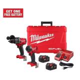 Milwaukee M18 FUEL 18V Hammer Drill & Impact