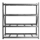 4-Tier Welded Steel Shelving Unit (90x90x24)