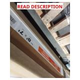 Garage door skid