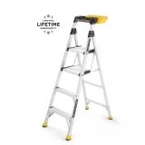 5.5 ft Aluminum Ladder, 300 lb Type IA