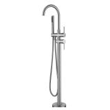 2-Handle Freestanding Tub Faucet, Nickel