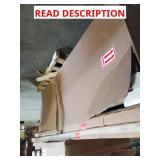Skid lot of cabinet material and cabinet