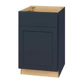 Avondale Ink Blue Plywood Shaker Cabinet