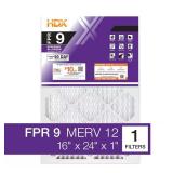 16x24x1 Superior Air Filter FPR 9, MERV 12