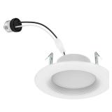 4 in. LED Recessed Trim 2700K, 4-Pack