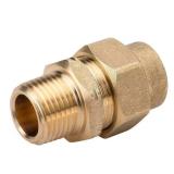 HOME-FLEX 1/2 CSST x 1/2 MIPT Brass Adapter
