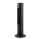 Hampton Bay 29 in Oscillating Tower Fan Black