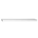 Slim Line MDF White Floating Shelf 18" x 8"