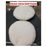 Round seat cushions