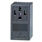 50 Amp Surface Mounted Outlet, Black