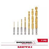 SHOCKWAVE Titanium Drill Bit Set (6-Piece) One Bi