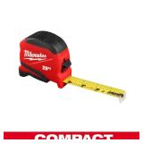 25 ft Tape Measure with Fractional Scale