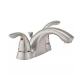 Builders 4-in Centerset Faucet Brushed Nickel