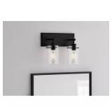 Hampton Bay Regan 12.75in 2-Light Vanity Light