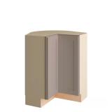 Courtland 30-in Corner Base Cabinet, Gray
