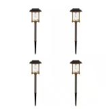 Parkwood Solar Vintage LED Path Light 4-Pack
