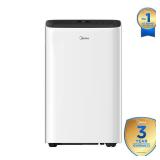 Midea 8,000 BTU Smart Portable AC, White