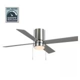 Hampton Bay Scenic 52" LED Hugger Fan