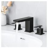2 Handles 8 in. Widespread Bathroom Faucet 3-Hole
