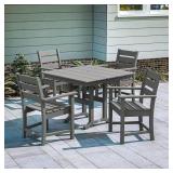 Grant Park Slate Grey Outdoor Chair Set
