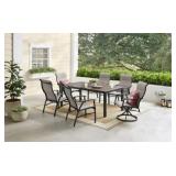 Hampton Bay 7-Piece Dining Set ONLY BOX 2 OF 2
