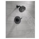 Delta Trinsic Matte Black 1-Handle Faucet