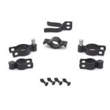 2-3/8 in. Black Walk Gate Kit