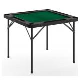 Silas Classic 34.5 in. L Square 4-Player Black To