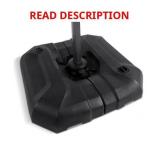 1/2 OF Square Patio Umbrella Base in Black