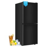 Compact Fridge with Freezer, 4.5 Cu Ft Black