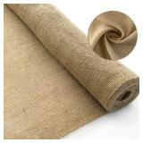 63 in x 50 ft Burlap Roll, 2-Pack