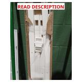 ZIPPITY Ashley Vinyl Corner Picket Fence Kit