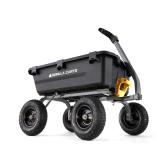 7 cu. ft. Poly Yard Dump Cart