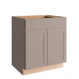 Courtland 30x24x34.5 Shaker Base Gray