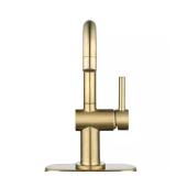 Dorind 8" Widespread 2-Handle Brushed Gold