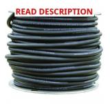 12-3 SJOOW 300-Volt Rubber Cord - Black