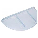 39x17x2.5 in Window Well Cover, Economy