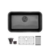 30 in Undermount Sink with Accessories
