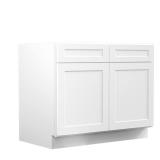 Shaker White Kitchen Cabinet 42x24x34.5
