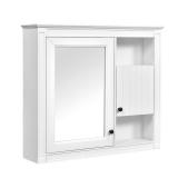 Medicine Cabinet with Mirror, 3-Shelves