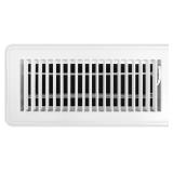 12" x 6" Floor Register with Louvered Design