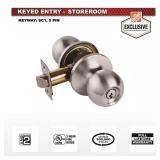 Universal Hardware Storeroom Knob, UL Fire